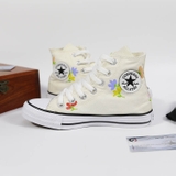 Converse Floral Print