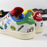 Adidas Stan Smith thấp cổ vải họa tiết DTVH001