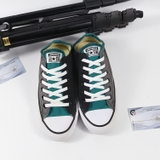 Outlet Converse thấp cổ vải xám COUT175