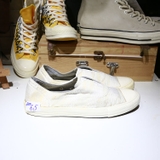 Outlet Converse slip-on thấp cổ vải vàng COUT200