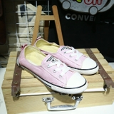 Outlet Converse ballet lace thấp cổ vải hồng COUT206