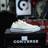 Outlet Converse thấp cổ da trắng COUT007