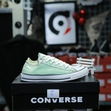 Outlet Converse thấp cổ vải xanh COUT014