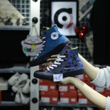 Outlet Converse cao cổ vải xanh COUT034