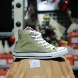 Outlet Converse cao cổ vải xanh COUT064