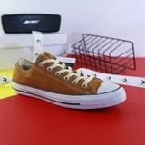 Converse thấp cổ da nâu