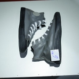 Outlet Converse rubber cao cổ da ghi COUT107