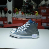 Outlet Converse rubber cao cổ da xám COUT134