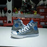 Outlet Converse rubber cao cổ da xám COUT134
