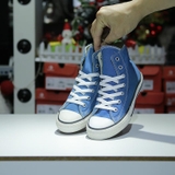 Outlet Converse classic cao cổ vải xanh navy COUT141