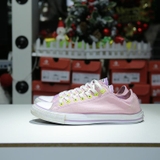Outlet Converse thấp cổ vải hồng COUT145