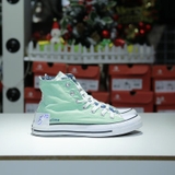 Outlet Converse cao cổ vải xanh COUT153