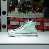 Outlet Converse cao cổ vải xanh COUT153