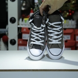 Converse cao cổ da lộn xám