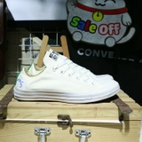 Outlet Converse classic thấp cổ vải trắng COUT208