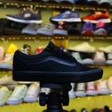 Vans old skool thấp cổ vải đen VTVD003