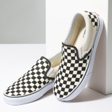 Vans Checkerboard Slip-on Classic thấp cổ vải họa tiết VTVH006