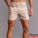 quan-short-nam-di-choi-gym-kaki-pha-thun-co-gian-nhe-qs562