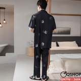 bo-do-pijama-nam-quan-dai-tay-ngan-lua-mem-qm796