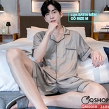 bo-do-ngu-pijama-nam-lua-satin-quan-ngan-mac-nha-mac-ngu-thoai-mai-qm0018