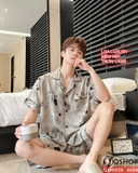 bo-do-ngu-pijama-nam-lua-luxury-mem-min-sang-trong-tay-ngan-quan-ngan-qm0020