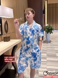 bo-do-ngu-pijama-cap-doi-lua-luxury-mem-min-sang-trong-tay-ngan-quan-ngan-qm0027