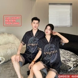 bo-do-ngu-pijama-cap-doi-lua-luxury-cao-cap-quan-ngan-tay-ngan-sang-trong-qm0028