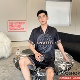 bo-do-ngu-pijama-cap-doi-lua-luxury-cao-cap-quan-ngan-tay-ngan-sang-trong-qm0028
