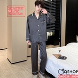 bo-do-ngu-pijama-nam-lua-luxury-mem-min-sang-trong-tay-dai-quan-dai-qm0029