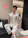 bo-do-ngu-pijama-nam-lua-luxury-mem-min-sang-trong-tay-ngan-quan-dai-qm0031