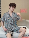 bo-do-ngu-pijama-cap-doi-lua-luxury-cao-cap-quan-ngan-tay-ngan-sang-trong-qm0061