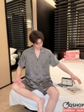 bo-do-ngu-pijama-nam-lua-luxury-mem-min-sang-trong-tay-ngan-quan-ngan-qm0064