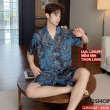 bo-do-ngu-pijama-nam-lua-luxury-mem-min-sang-trong-tay-ngan-quan-ngan-qm0067
