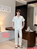 bo-do-ngu-pijama-cap-doi-lua-luxury-cao-cap-tay-ngan-quan-dai-sang-trong-qm0073