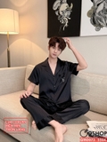 bo-do-ngu-pijama-cap-doi-lua-luxury-cao-cap-tay-ngan-quan-dai-sang-trong-qm0073