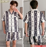 bo-do-pijama-nam-tay-ngan-luxury-qm577