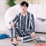 bo-do-pijama-nam-thun-cotton-quan-dai-tay-dai-bo-do-ngu-mac-nha-qm702
