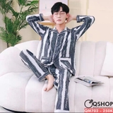 bo-do-pijama-nam-thun-cotton-quan-dai-tay-dai-bo-do-ngu-mac-nha-qm702