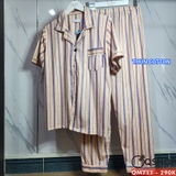 bo-do-pijama-nam-quan-dai-tay-ngan-thun-cotton-qm711