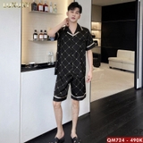 bo-pijama-nam-quan-ngan-lua-luxury-cao-cap-mac-nha-mac-ngu-thoai-mai-qm724