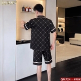bo-pijama-nam-quan-ngan-lua-luxury-cao-cap-mac-nha-mac-ngu-thoai-mai-qm724