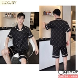 bo-pijama-nam-quan-ngan-lua-luxury-cao-cap-mac-nha-mac-ngu-thoai-mai-qm724