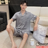 bo-do-pijama-nam-luxury-quan-ngan-tay-ngan-qm725