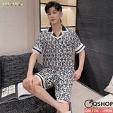 bo-do-pijama-nam-luxury-tay-ngan-quan-ngan-mem-mai-qm726