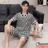 bo-do-pijama-nam-luxury-tay-ngan-quan-ngan-mem-mai-qm726