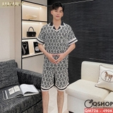 bo-do-pijama-nam-luxury-tay-ngan-quan-ngan-mem-mai-qm726