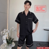 bo-pijama-cap-doi-luxury-quan-ngan-cao-cap-sang-trong-mac-nha-mac-ngu-qm730