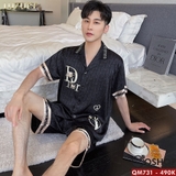 bo-do-ngu-pijama-cap-doi-lua-luxury-cao-cap-quan-ngan-tay-ngan-sang-trong-qm731
