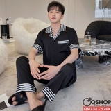 bo-pijama-nam-tay-ngan-quan-dai-lua-luxury-cao-cap-mac-nha-mac-ngu-thoai-mai-qm7