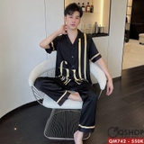 bo-do-pijama-nam-luxury-quan-dai-tay-ngan-cao-cap-qm742
